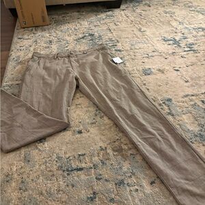 Zara Women's Tan Cropped Pants